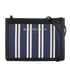 Stripe Pochette Crossbody, front view